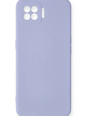Newface Oppo A73 Kılıf Nano içi Kadife Silikon - Lila