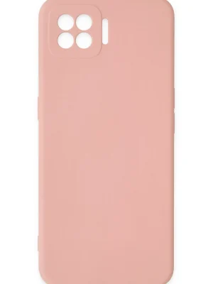 Newface Oppo A73 Kılıf Nano içi Kadife Silikon - Pudra