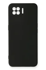 Newface Oppo A73 Kılıf Nano içi Kadife Silikon - Siyah