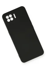 Newface Oppo A73 Kılıf Nano içi Kadife Silikon - Siyah - Görsel 3