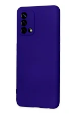 Newface Oppo A74 4G Kılıf Nano içi Kadife Silikon - Mor - Görsel 3