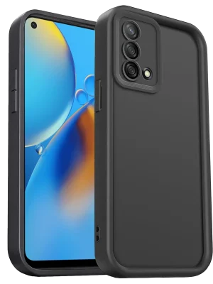 Newface Oppo A74 4G Kılıf Viera Silikon - Siyah