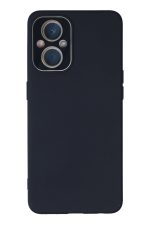 Newface Oppo A96 Kılıf Lansman Glass Kapak - Lacivert