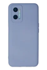 Newface Oppo A96 Kılıf Nano içi Kadife Silikon - Lila