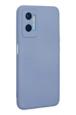 Newface Oppo A96 Kılıf Nano içi Kadife Silikon - Lila - Görsel 3