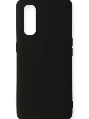 Newface Oppo Find X2 Kılıf First Silikon - Siyah