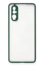 Newface Oppo Find X2 Kılıf Montreal Silikon Kapak - Yeşil