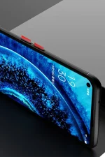 Newface Oppo Find X2 Kılıf Range Yüzüklü Silikon - Kırmızı - Görsel 7