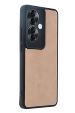 Newface Oppo Reno 11F Kılıf Aras Deri Kapak - Pudra - Görsel 2