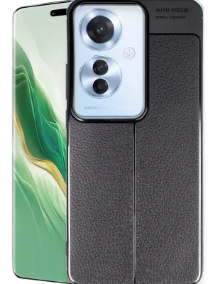 Newface Oppo Reno 11F Kılıf Auto Focus Kapak - Siyah