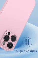 Newface Oppo Reno 11F Kılıf First Silikon - Mavi - Görsel 3