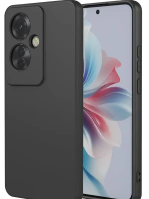 Newface Oppo Reno 11F Kılıf First Silikon - Siyah