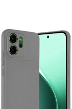 Newface Oppo Reno 14 Auto Focus Karbon Kapak - Gri - Görsel 3