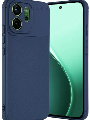 Newface Oppo Reno 14 Auto Focus Karbon Kapak - Lacivert