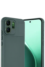 Newface Oppo Reno 14F Auto Focus Karbon Kapak - Koyu Yeşil - Görsel 2