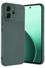 Newface Oppo Reno 14F Auto Focus Karbon Kapak - Koyu Yeşil