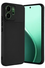 Newface Oppo Reno 14F Auto Focus Karbon Kapak - Siyah