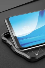 Newface Oppo Reno 4 Lite Kılıf Auto Focus Kapak - Kırmızı - Görsel 3