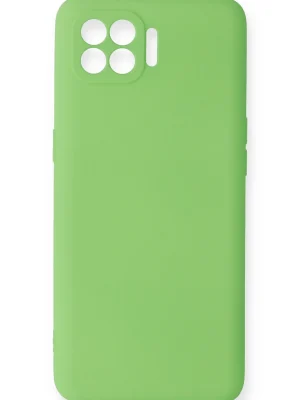 Newface Oppo Reno 4 Lite Kılıf First Silikon - Yeşil
