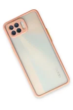 Newface Oppo Reno 4 Lite Kılıf Montreal Silikon Kapak - Pembe - Görsel 2