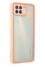 Newface Oppo Reno 4 Lite Kılıf Montreal Silikon Kapak - Pembe - Görsel 3