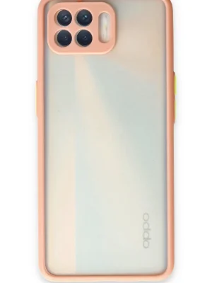 Newface Oppo Reno 4 Lite Kılıf Montreal Silikon Kapak - Pembe