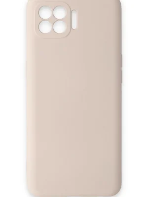 Newface Oppo Reno 4 Lite Kılıf Nano içi Kadife Silikon - Pudra