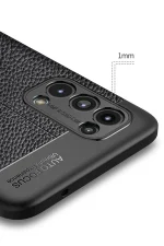 Newface Oppo Reno 5 Kılıf Auto Focus Kapak - Lacivert - Görsel 4