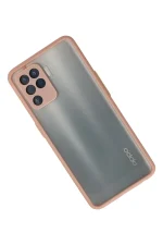 Newface Oppo Reno 5 Lite Kılıf Montreal Silikon Kapak - Pembe - Görsel 2