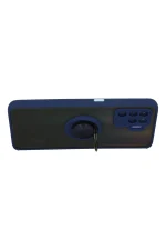 Newface Oppo Reno 5 Lite Kılıf Montreal Yüzüklü Silikon Kapak - Lacivert - Görsel 3