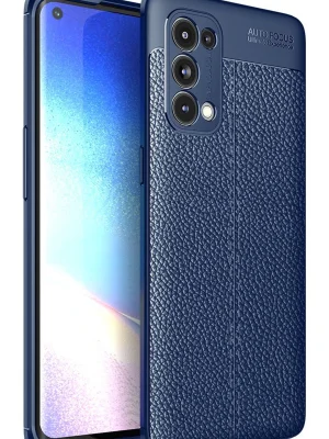 Newface Oppo Reno 5 Pro Kılıf Auto Focus Kapak - Lacivert