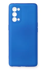 Newface Oppo Reno 5 Pro Kılıf First Silikon - Mavi