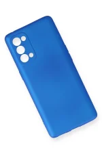 Newface Oppo Reno 5 Pro Kılıf First Silikon - Mavi - Görsel 3