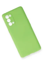 Newface Oppo Reno 5 Pro Kılıf First Silikon - Yeşil - Görsel 3