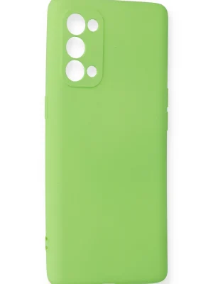 Newface Oppo Reno 5 Pro Kılıf First Silikon - Yeşil