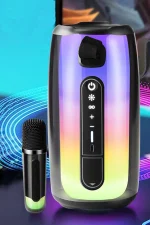 Newface Pluse 7 Mikrofonlu RGB Kablosuz Hoparlör - Beyaz - Görsel 3