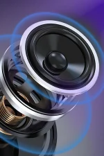 Newface Pluse 7 Mikrofonlu RGB Kablosuz Hoparlör - Beyaz - Görsel 4