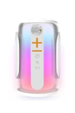 Newface Pluse 8 RGB Kablosuz Hoparlör - Beyaz