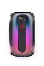 Newface Pluse 8 RGB Kablosuz Hoparlör - Siyah