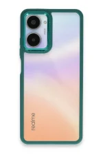 Newface Realme 10 Pro 5G Kılıf Dora Kapak - Haki Yeşil