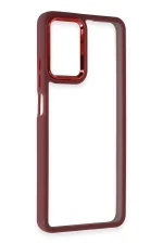 Newface Realme 10 Pro 5G Kılıf Dora Kapak - Kırmızı - Görsel 3