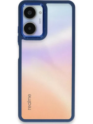 Newface Realme 10 Pro 5G Kılıf Dora Kapak - Mavi