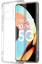 Newface Realme 10 Pro Plus 5G Kılıf Lüx Şeffaf Silikon - Görsel 2