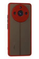 Newface Realme 11 Pro Kılıf Montreal Silikon Kapak - Kırmızı