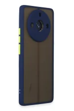 Newface Realme 11 Pro Kılıf Montreal Silikon Kapak - Lacivert - Görsel 2