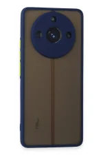 Newface Realme 11 Pro Kılıf Montreal Silikon Kapak - Lacivert