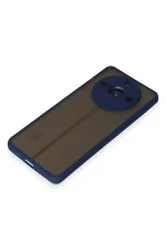 Newface Realme 11 Pro Kılıf Montreal Silikon Kapak - Lacivert - Görsel 4