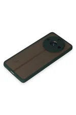 Newface Realme 11 Pro Kılıf Montreal Silikon Kapak - Yeşil - Görsel 4