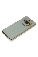 Newface Realme 11 Pro Kılıf Volet Silikon - Açık Yeşil - Görsel 4