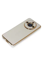 Newface Realme 11 Pro Kılıf Volet Silikon - Beyaz - Görsel 4